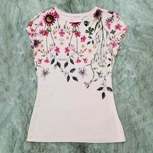 Ted Baker | Ebonie Floral Fitted Tee